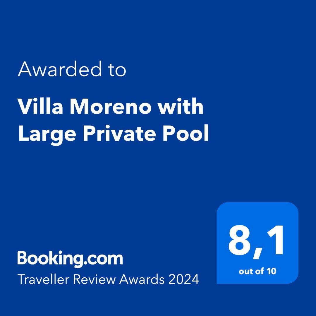 Villa Moreno With Large Private Pool Javea Dış mekan fotoğraf